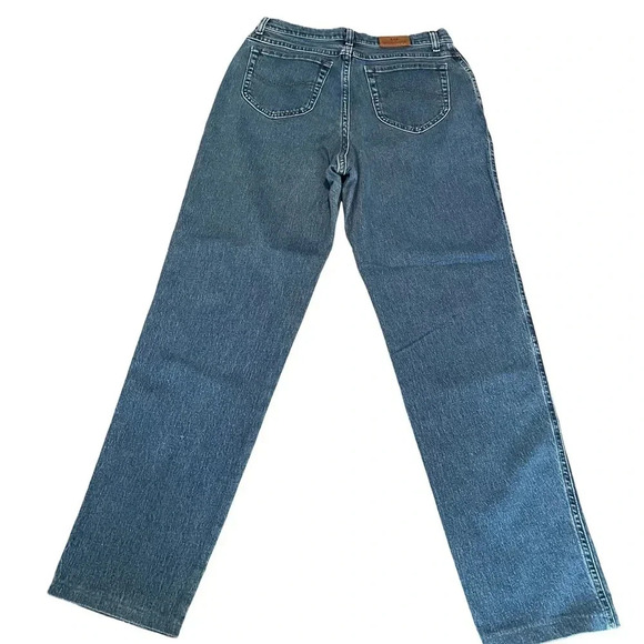 Vintage 90s Lee Relaxed Fit “Mom” Jean Denim Medium Wash Size 14 - Picture 5 of 7